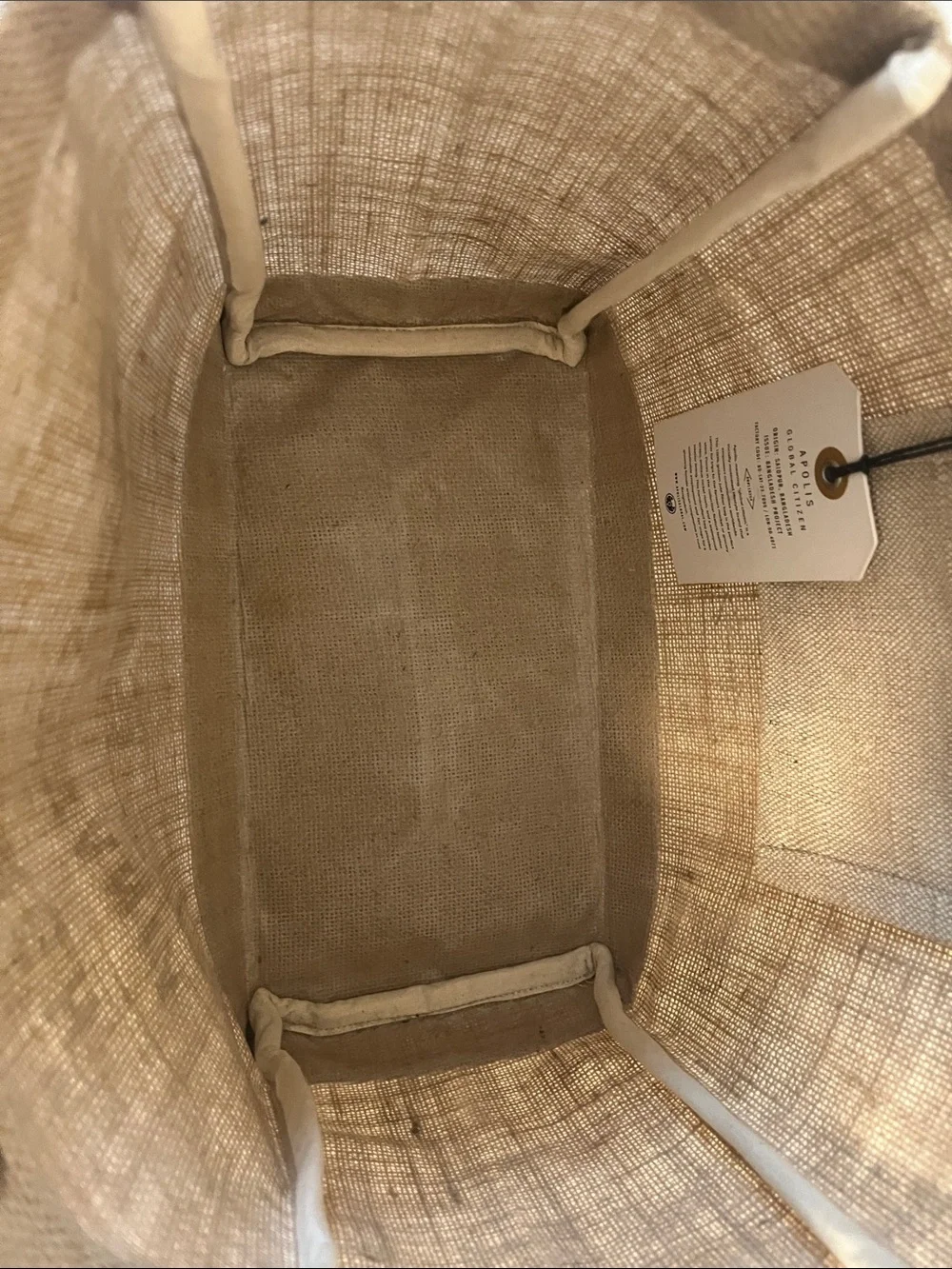 Pittsburgh Pennsylvania USA Jute Tote Bag with Leather Handles - Tan
